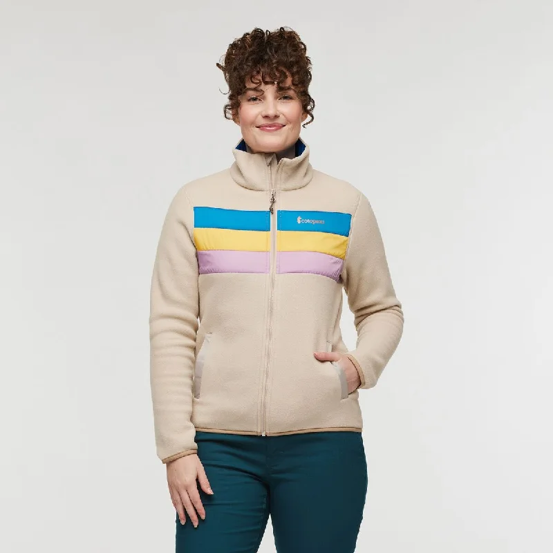 Teca Fleece Full-Zip Jacket - Womens Satin Jacket Silk Jacket Chiffon Jacket