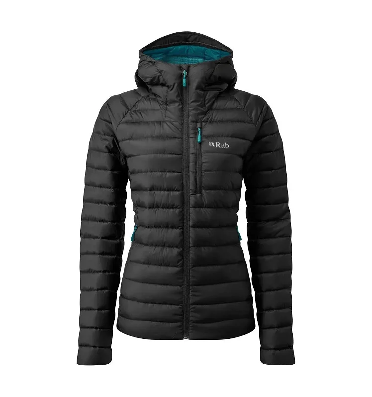 Microlight Alpine Jacket - Black Satin Fabric Silk Fabric Chiffon Fabric