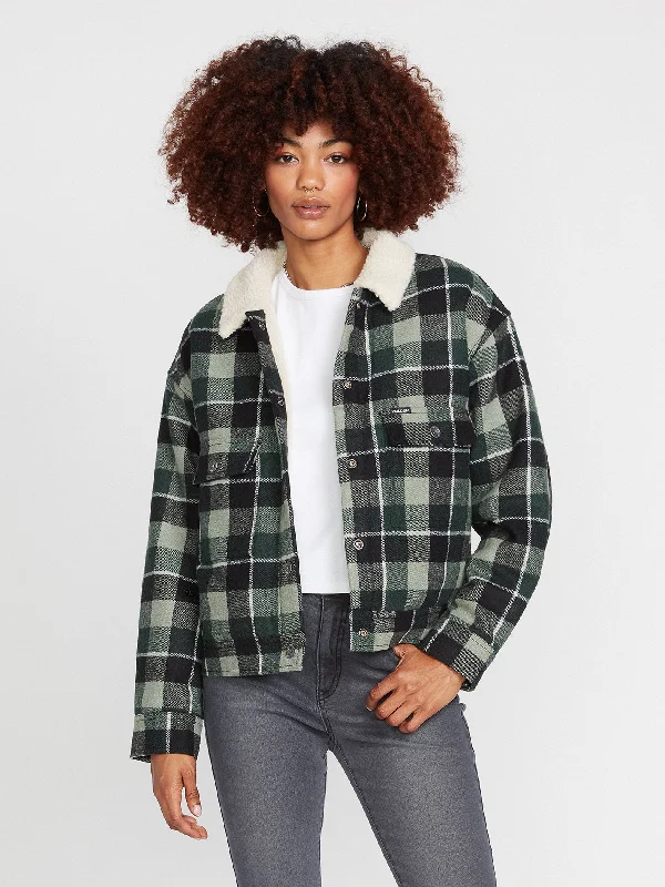 Weaton Jacket - DARK PINE Welt Pockets Slit Pockets Flap Pockets