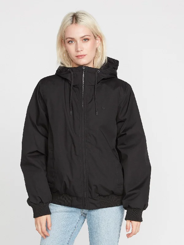 Wernan Jacket - BLACK Anorak Shell Jacket Lightweight Jacket