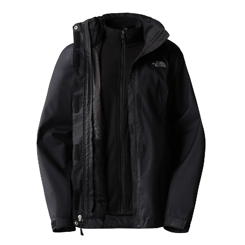 Evolve II 3-in-1 Jacket - Black Stand-Up Collar Roll-Neck Collar Turtle Neck