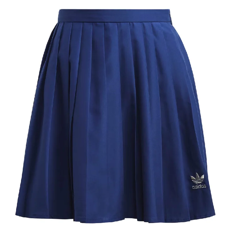 adidas - Women's Pleated Skirt (IC5235) silk skirt smooth