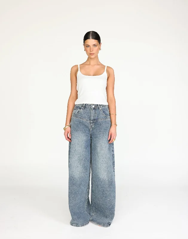 Aydin Jeans (Faded) Fashionable Slim Fit Jeans