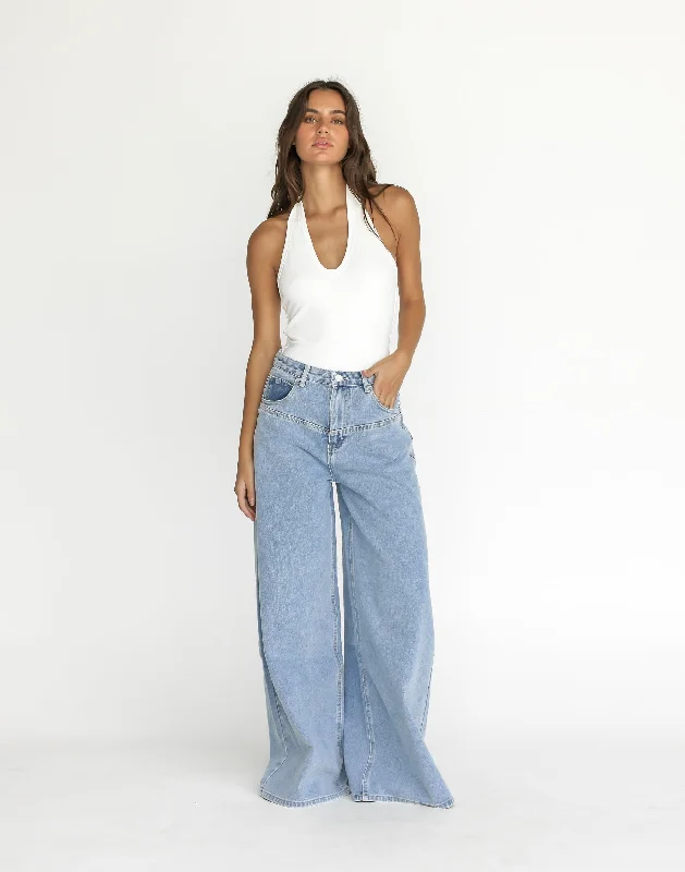 Aydin Jeans (Light Vintage) Cozy Relaxed Fit Denim Jeans