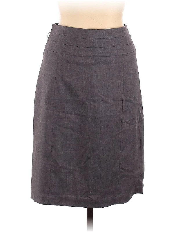 Casual Skirt button skirt front