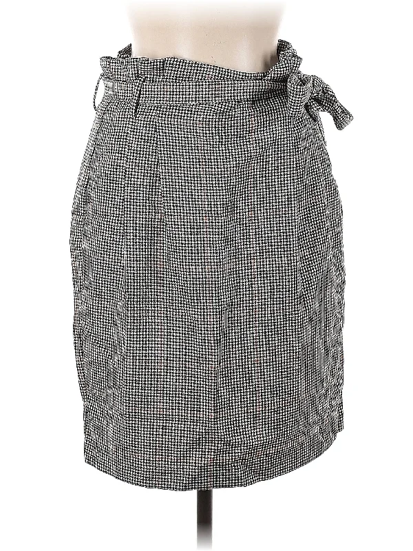Casual Skirt ribbed skirt waist