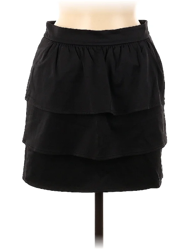 Casual Skirt satin skirt smooth