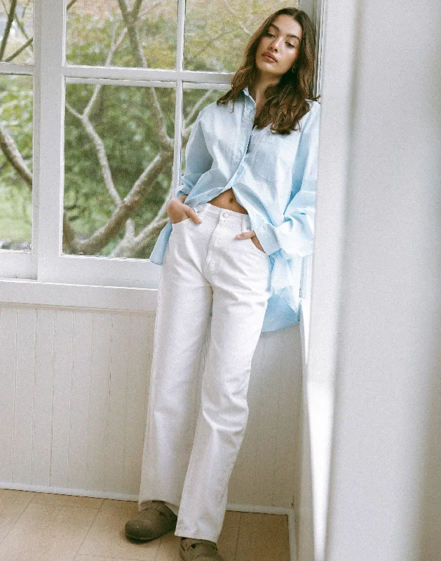 Cole Jeans (White) Cozy Tencel Blend Denim Jeans