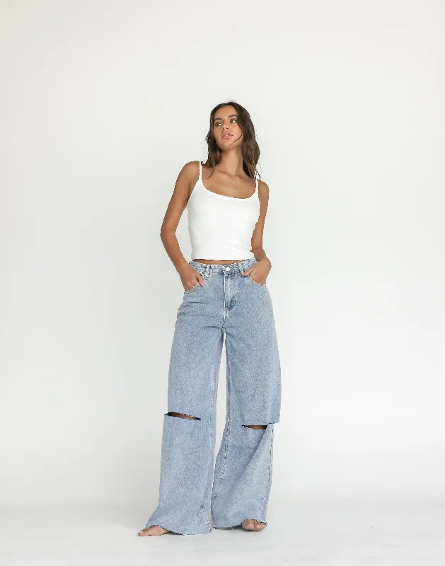 Jacob Jeans (Light Vintage) Stylish Plus Size Denim Jeans