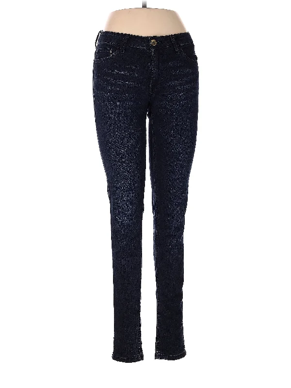 Jeans Comfortable Distressed Straight-Leg Jeans