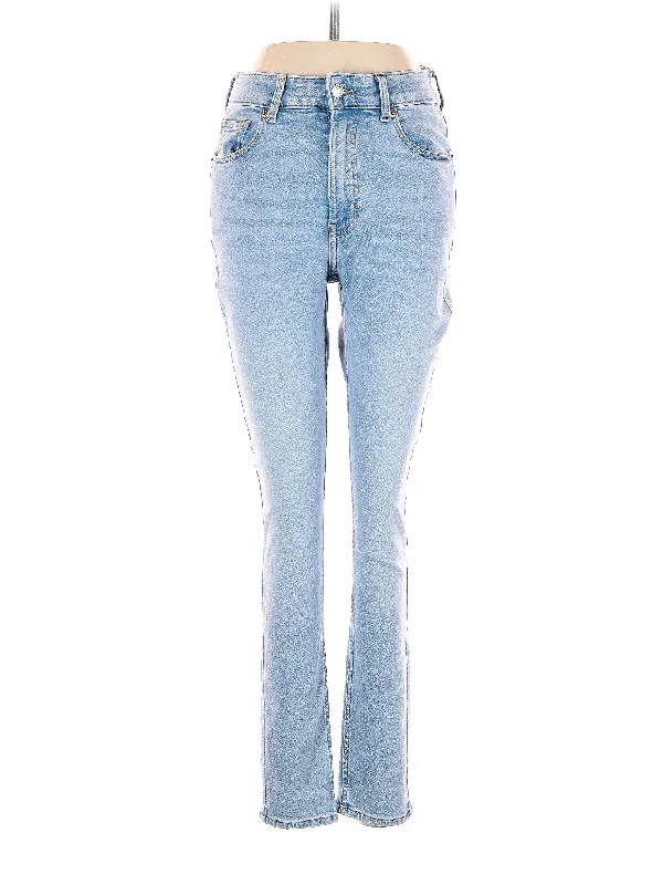 Jeans Fashionable Raw Hemmed Jeans