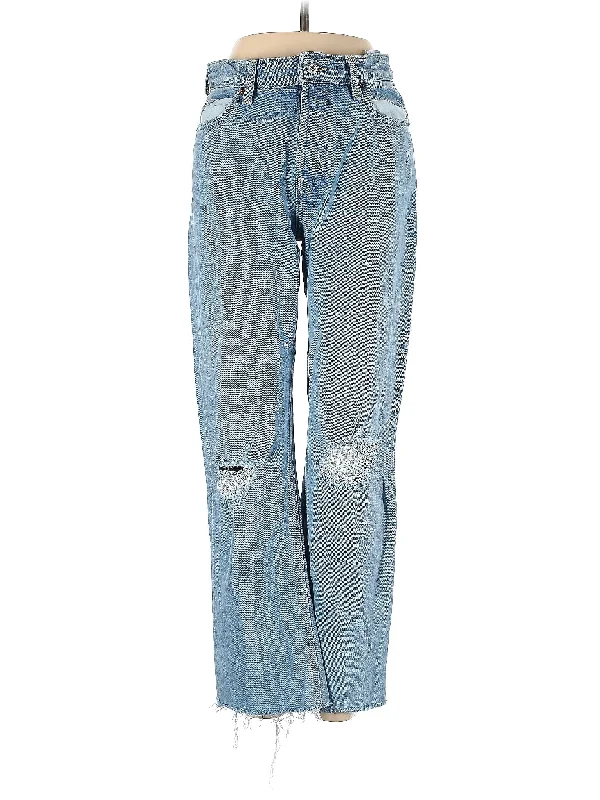 Jeans Chic Faded Blue Jeans