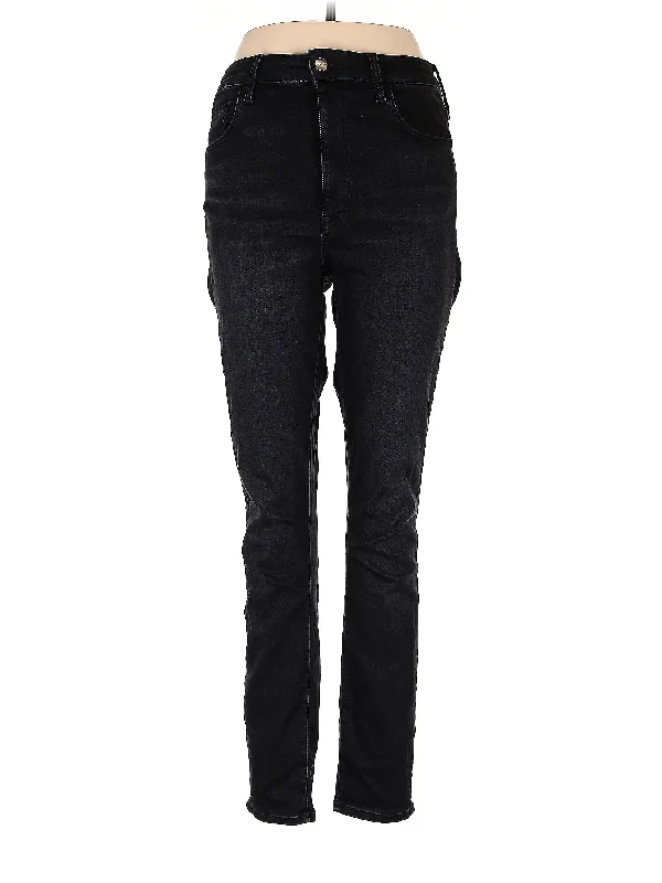 Jeans Trendy Pleated Waist Jeans
