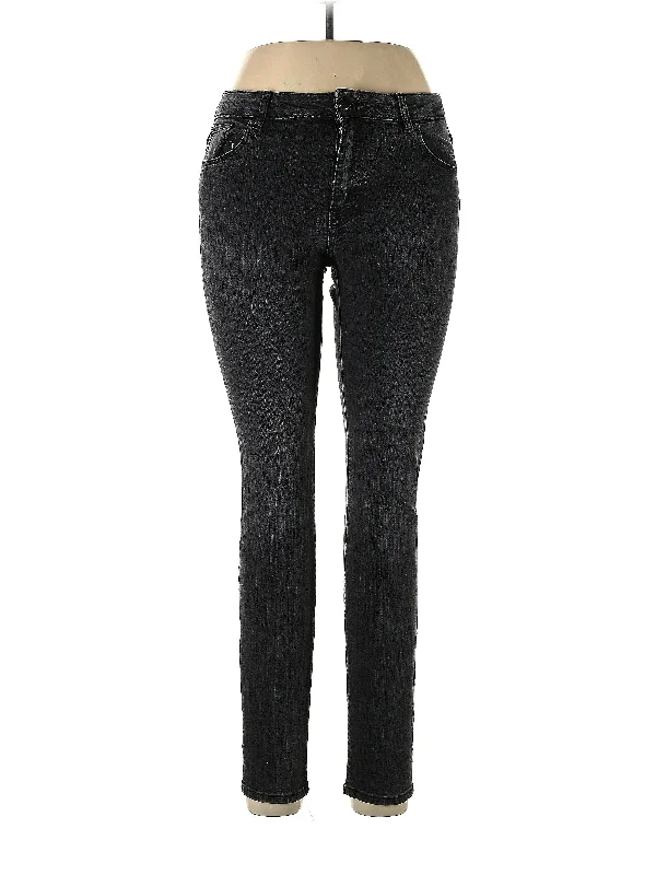 Jeans Trendy Flared Leg Jeans