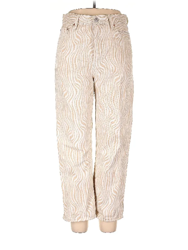 Jeans Fashionable Raw Hem Bootcut Jeans