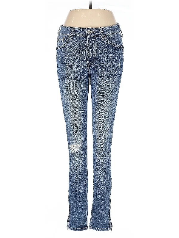 Jeans Comfortable Zip-Up Skinny Jeans