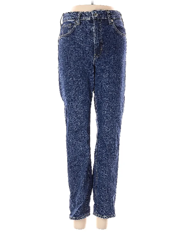 Jeans Stylish Stone-Wash Denim Jeans