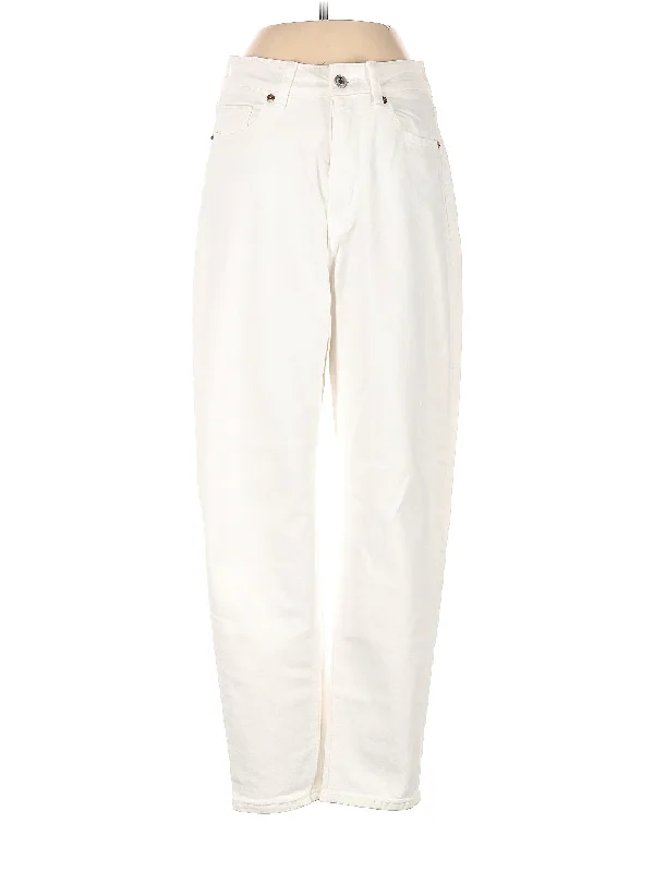 Jeans Comfortable Folded Hem Jeans