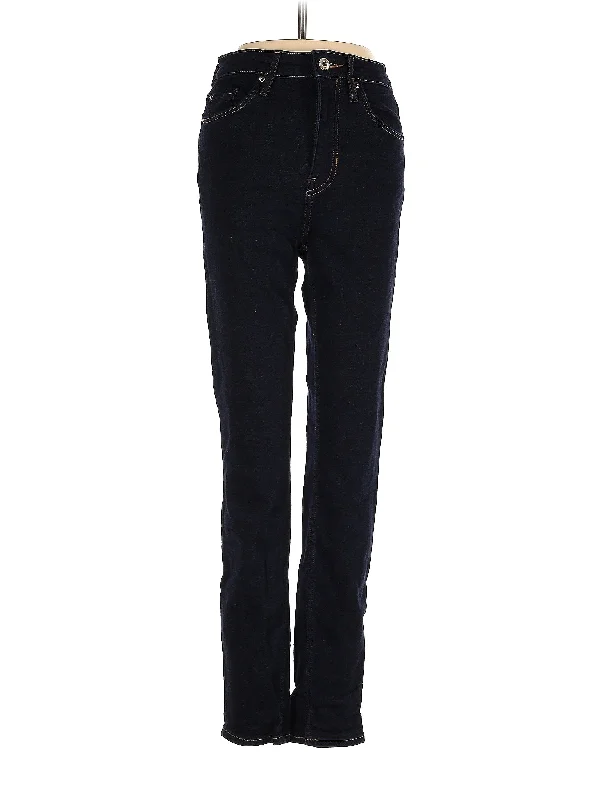 Jeans Fashionable Raw Hemmed Jeans