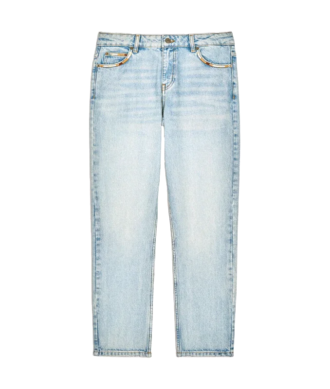 Ankle-grazing Jeans - Bue Comfortable Flare Leg Jeans