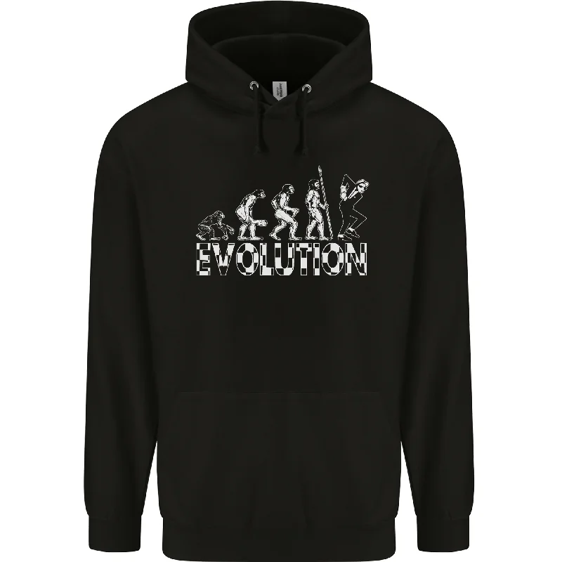 2 Tone Evolution 2Tone Mens 80% Cotton Hoodie Hoodie with Distressed Vintage Worn