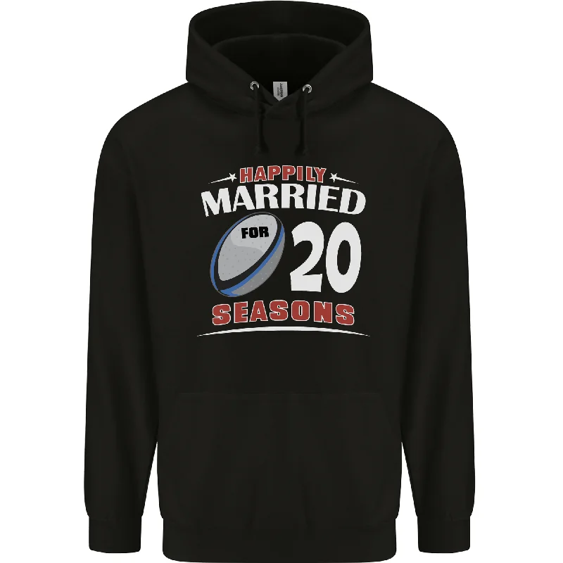 20 Year Wedding Anniversary 20th Rugby Mens 80% Cotton Hoodie Hoodie with Exposed Zipper Edgy Industrial 20 Year Wedding Anniversary 20th Rugby Mens 80% Cotton Hoodie Hoodie with Exposed Zipper Edgy Industrial