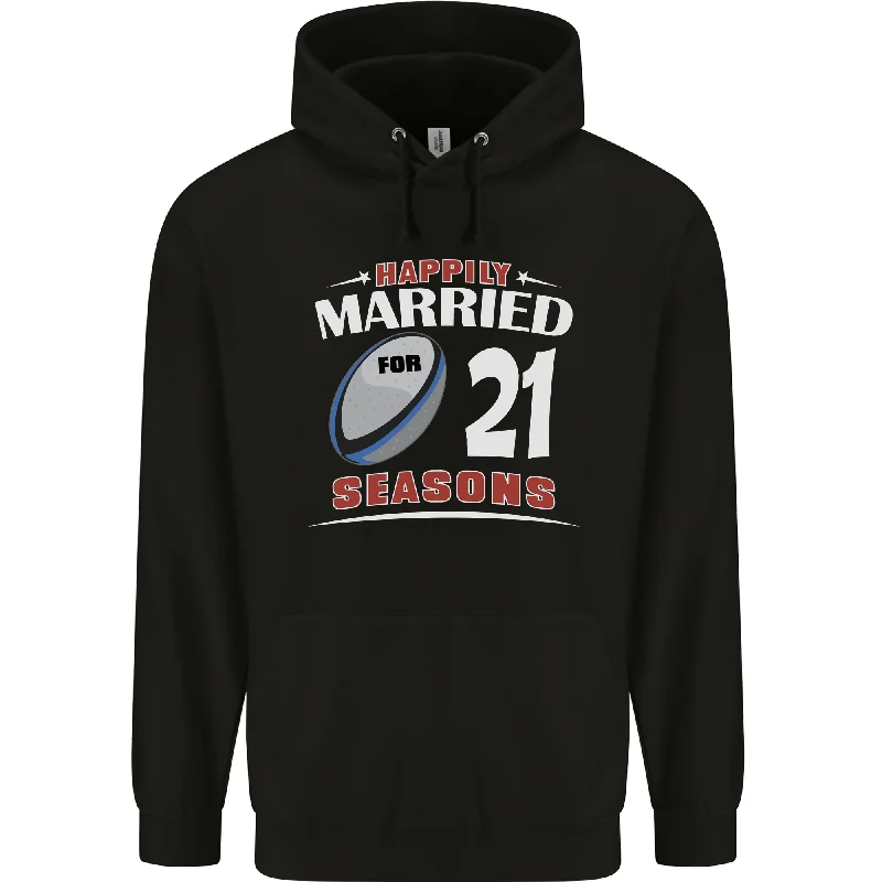 21 Year Wedding Anniversary 21st Rugby Mens 80% Cotton Hoodie Zip Hoodie Drawstring Kangaroo Pocket 21 Year Wedding Anniversary 21st Rugby Mens 80% Cotton Hoodie Zip Hoodie Drawstring Kangaroo Pocket