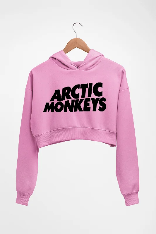 Arctic Monkeys Crop HOODIE FOR WOMEN Hoodie with Cuffed Sleeves Snug Secure