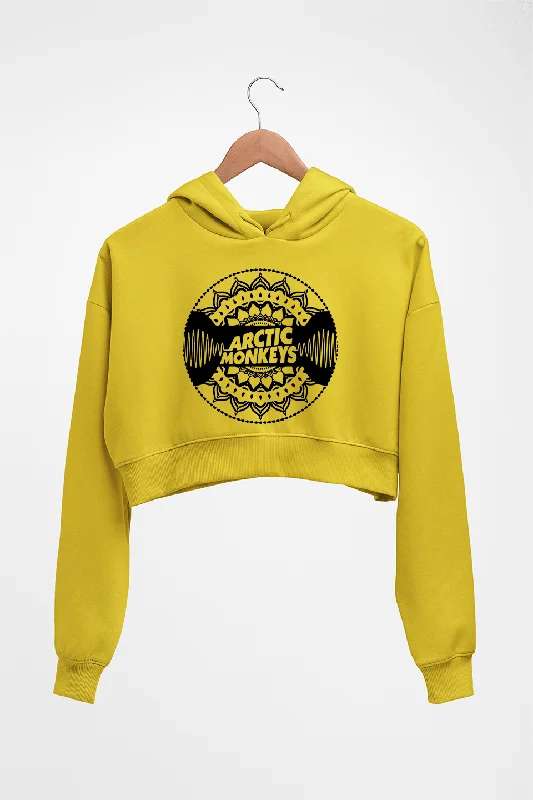Arctic Monkeys Crop HOODIE FOR WOMEN Hoodie with V-Neck Classic Versatile