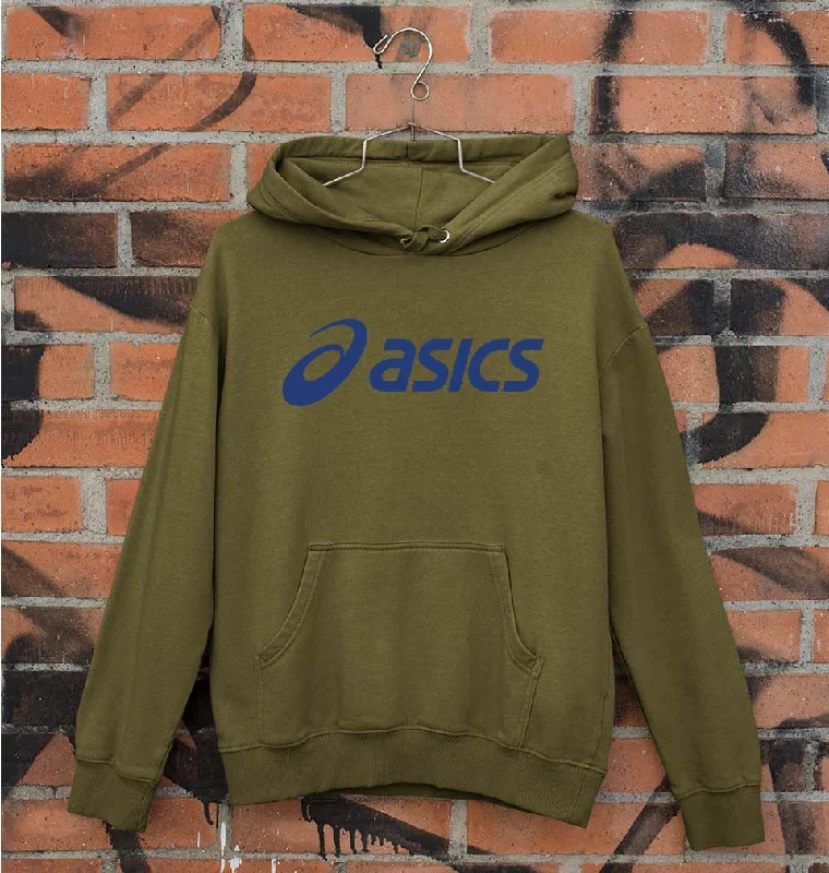 Asics Unisex Hoodie for Men/Women Hoodie with Hem Contrast Bold Stylish