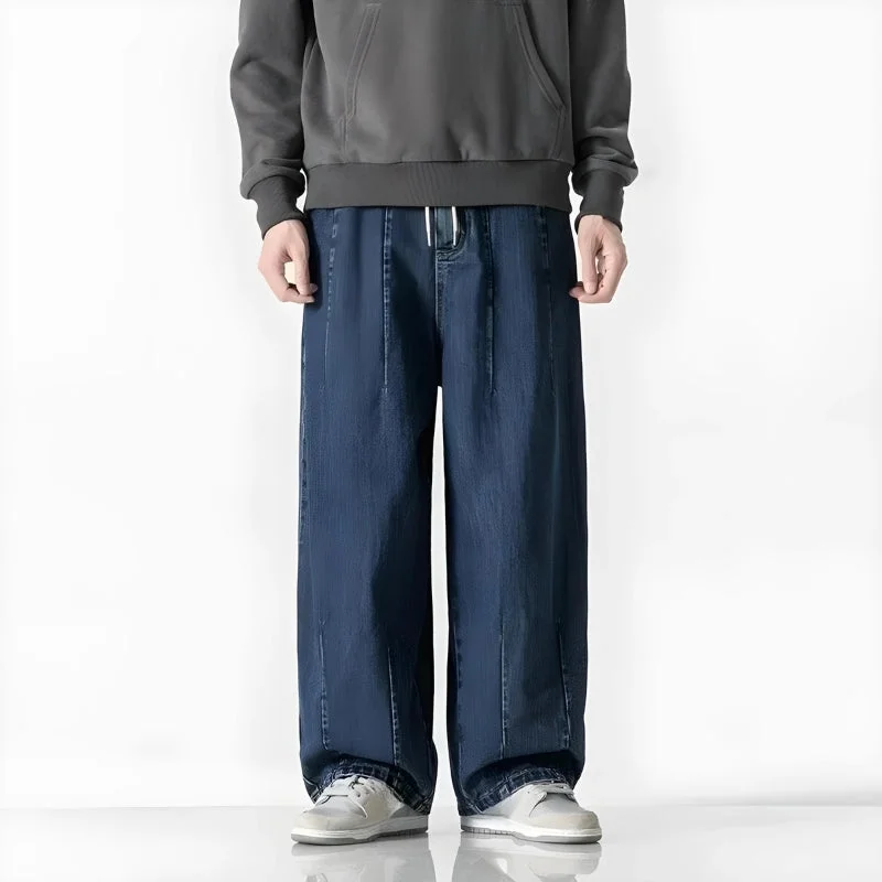 Baggy Denim Jeans Casual Straight-Leg Jeans