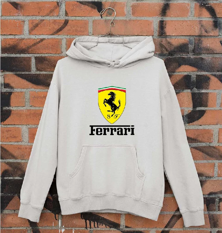 Ferrari Unisex Hoodie for Men/Women Hoodie with Relaxed Fit Easy Casual