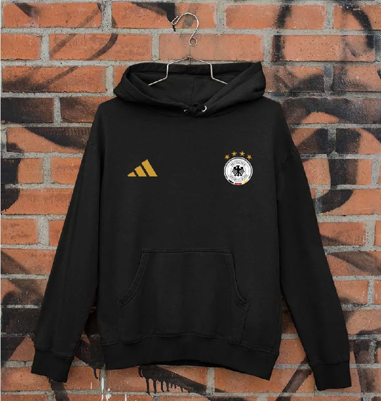 Germany Football Unisex Hoodie for Men/Women Hoodie with Ribbed Hem Stretchable Secure