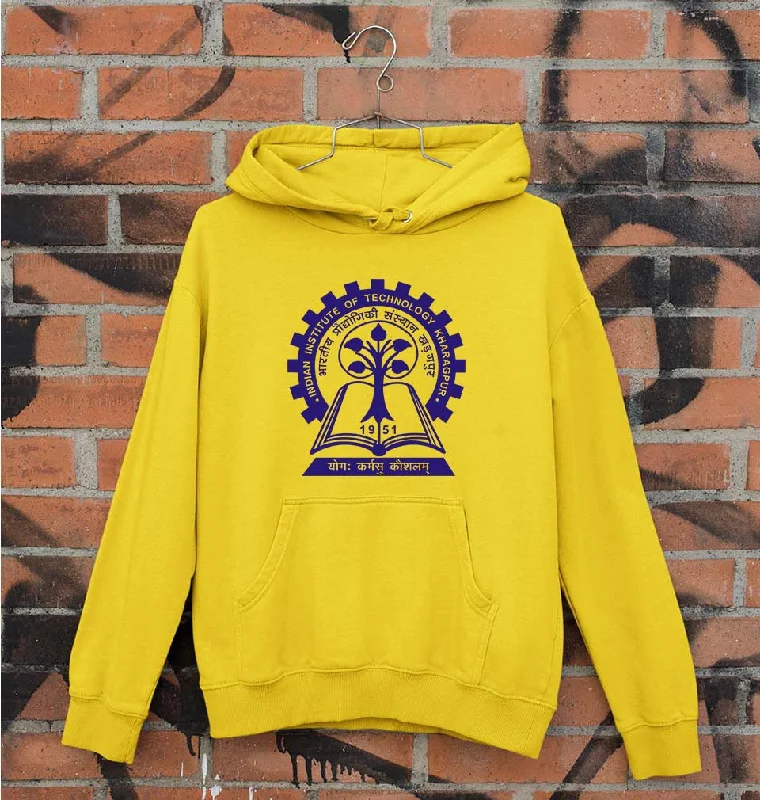 IIT Kharagpur Unisex Hoodie for Men/Women Hoodie with Front Slit Layering Stylish