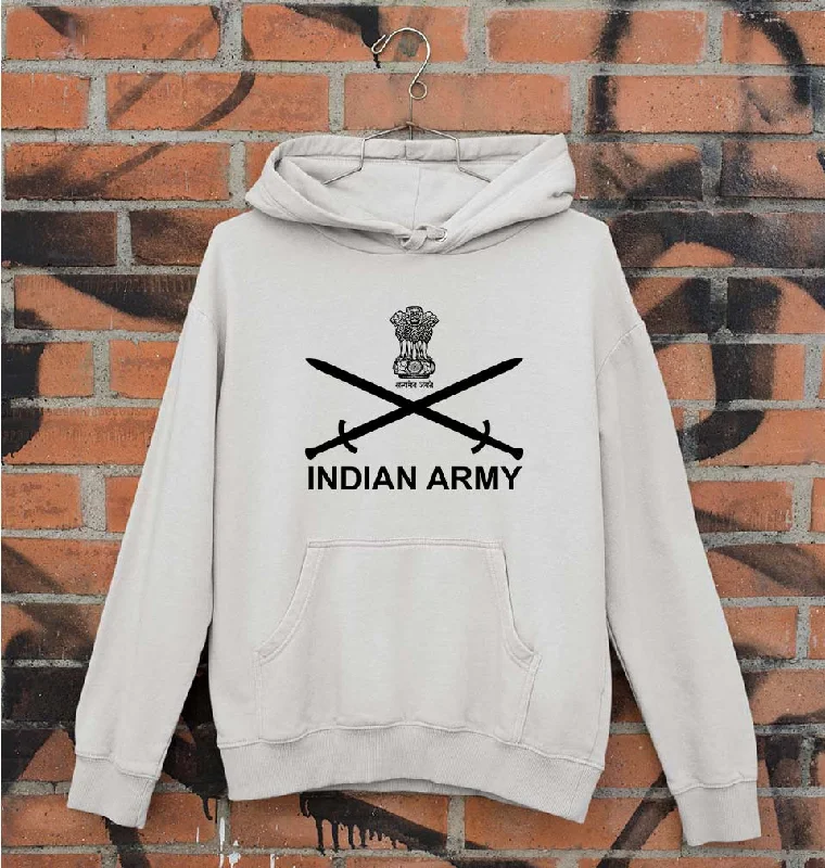 Indian Army Unisex Hoodie for Men/Women Hoodie with Earth Tones Natural Calm