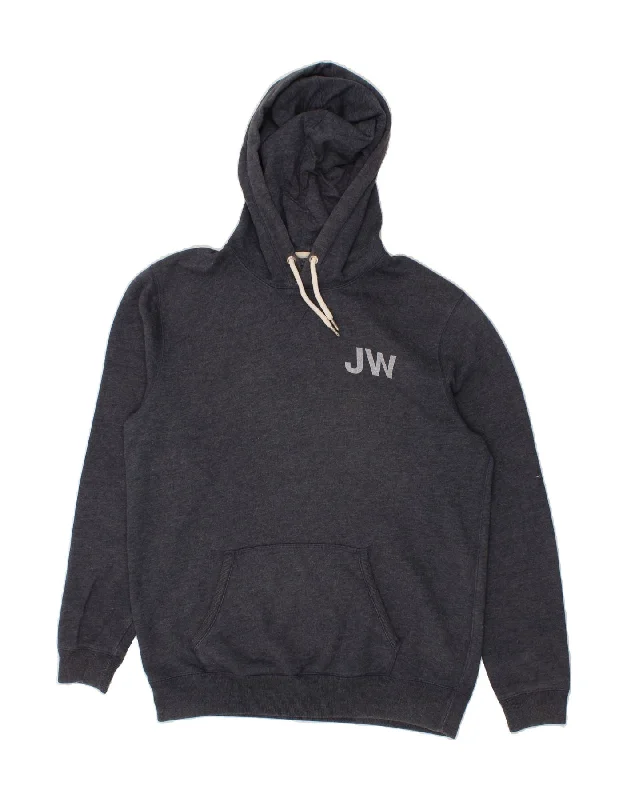 JACK WILLS Mens Graphic Hoodie Jumper Medium Navy Blue Flecked Cotton Hoodie with Mesh Breathable Sporty JACK WILLS Mens Graphic Hoodie Jumper Medium Navy Blue Flecked Cotton Hoodie with Mesh Breathable Sporty