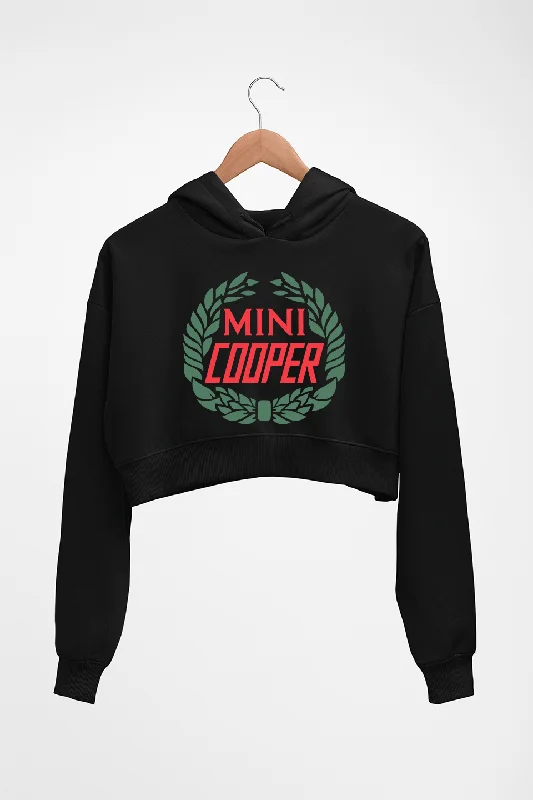 Mini Cooper Crop HOODIE FOR WOMEN Hoodie with Logo Branding Identity