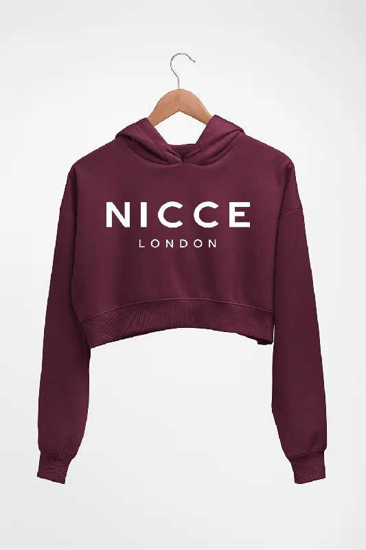 Nicce Crop HOODIE FOR WOMEN Hoodie with Strings Custom Fit Adjustable