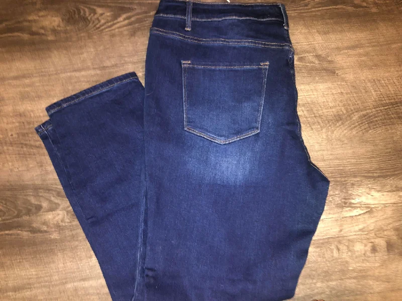 Vervet Amber Style Plus Size Stretchy Jeans-by Flying Monkey Trendy Wide-Leg High-Waist Denim