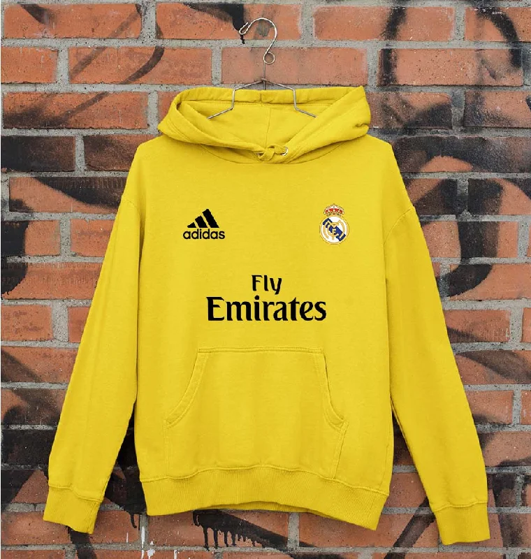 Real Madrid Unisex Hoodie for Men/Women Hoodie with Velcro Closure Adjustable Secure Real Madrid Unisex Hoodie for Men/Women Hoodie with Velcro Closure Adjustable Secure