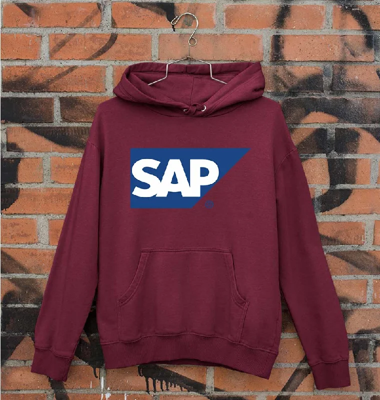 SAP Unisex Hoodie for Men/Women Hoodie with Set-In Sleeves Structured Classic