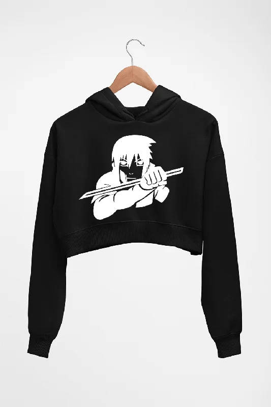 Sasuke Uchiha Crop HOODIE FOR WOMEN Oversized Hoodie Comfort Casual