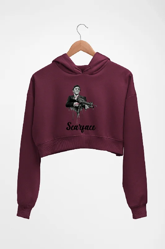 Scarface Crop HOODIE FOR WOMEN Hoodie Crop Top Short Trendy