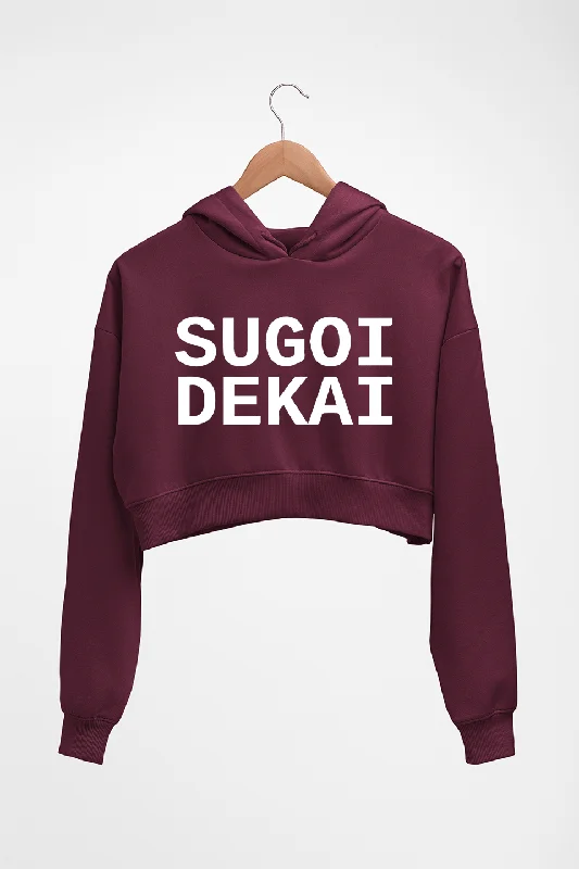 Sugoi Dekai Crop HOODIE FOR WOMEN Hoodie with Belted Waist Structured Tailored