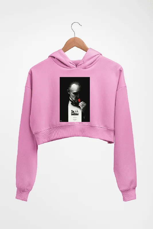 The Godfather Crop HOODIE FOR WOMEN Hoodie with Strings Custom Fit Adjustable