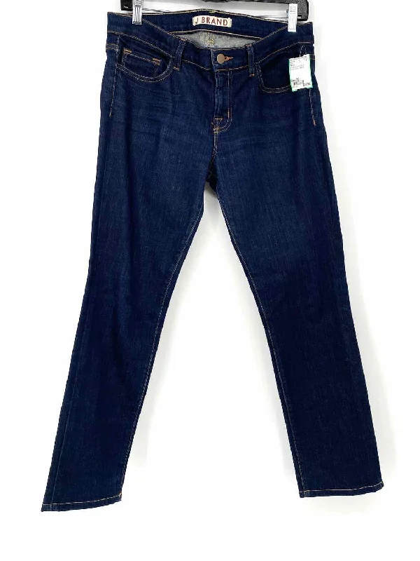 J Brand Women's Dark Denim Skinny Cotton Blend Size 29 Jeans Fashionable Relaxed Fit Denim J Brand Women's Dark Denim Skinny Cotton Blend Size 29 Jeans Fashionable Relaxed Fit Denim