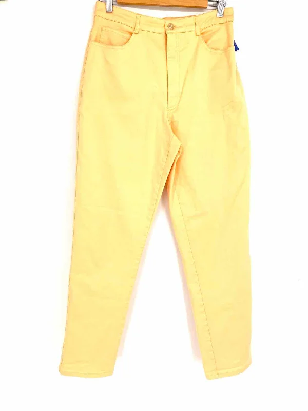 St. John Sport Women's Orange Straight High Rise Size 10 Jeans Stylish Bootcut Denim Jeans St. John Sport Women's Orange Straight High Rise Size 10 Jeans Stylish Bootcut Denim Jeans