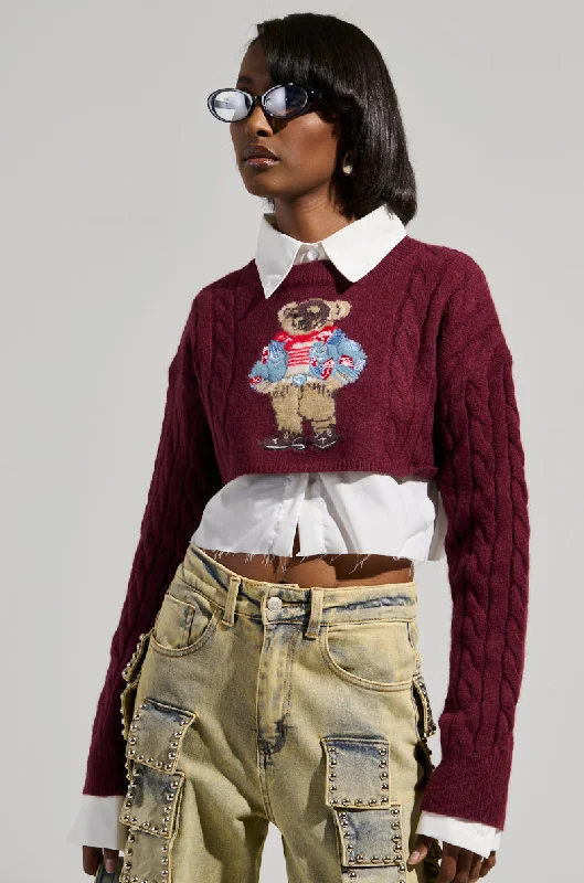 TEDDY SWEATER Modern Contemporary Chic