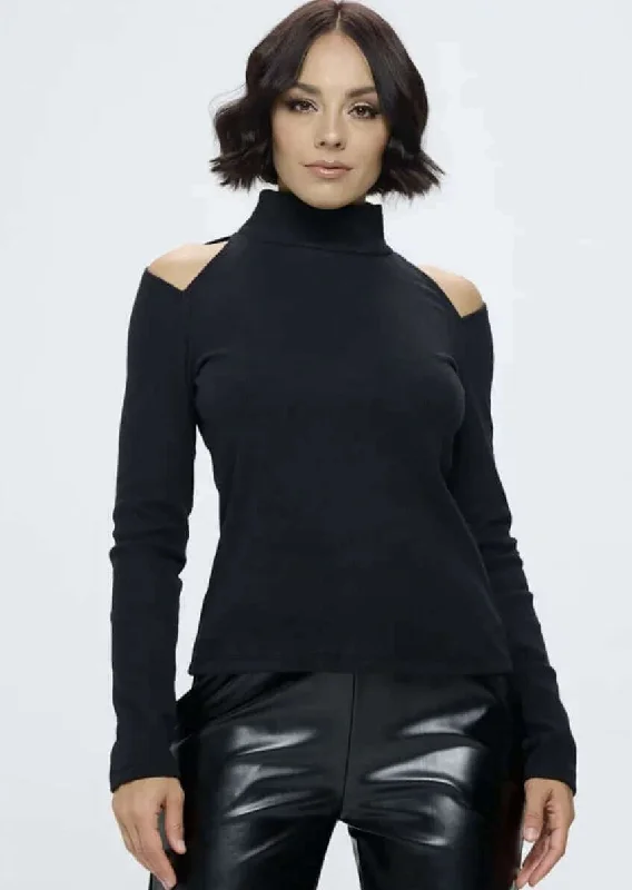 Date Night Cold Shoulder Sweater Made in USA Layered Multi-layer Single Layer