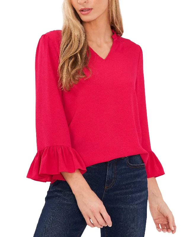 Women's Long Sleeve Bow Sleeve Crew Neck Sweater Hooded Caped Shawl Collar